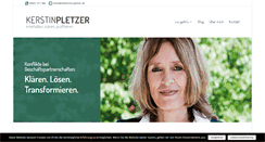 Desktop Screenshot of kerstin-pletzer.de